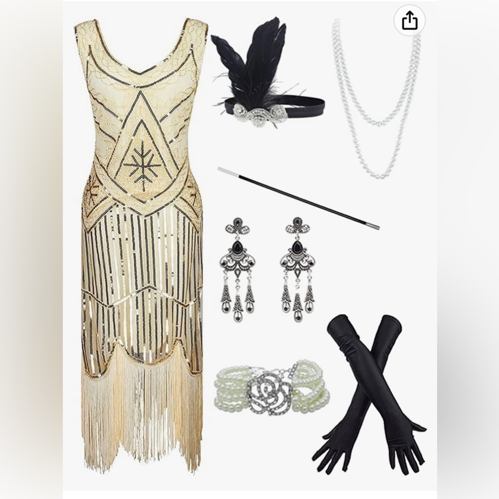 1920s costume size small